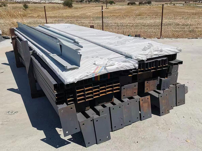 steel garage structure