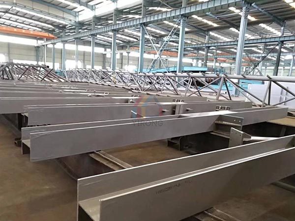 steel construction machining