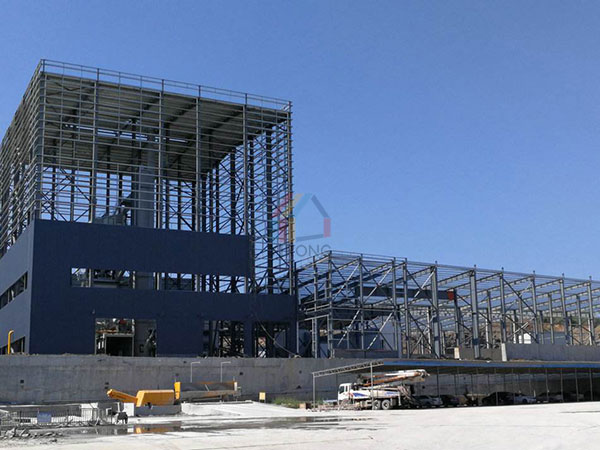 steel structure workshop construction