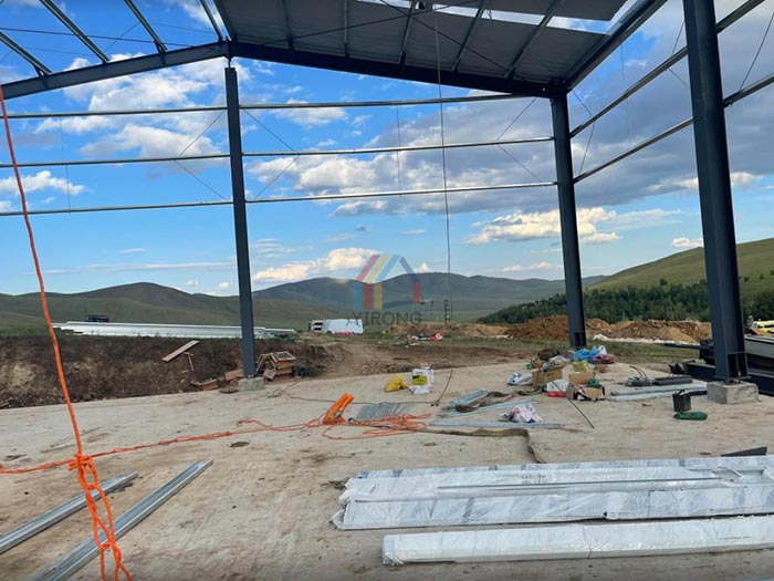 steel structure forage warehouse