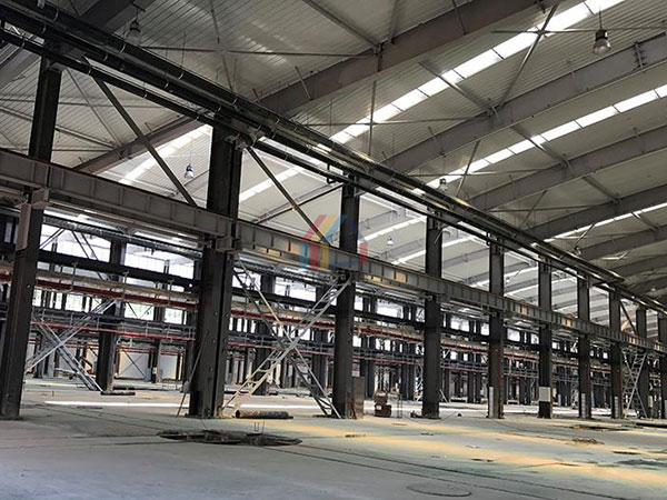 steel structure industrial workshop