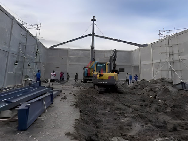 steel structure factory building