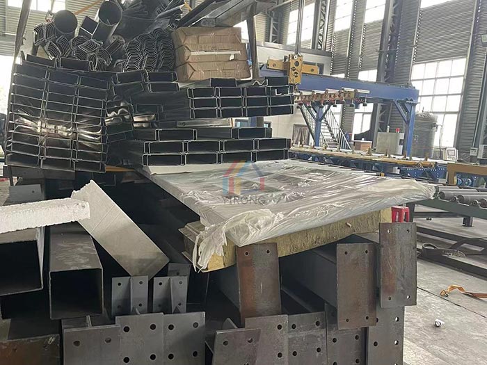 steel roof frame