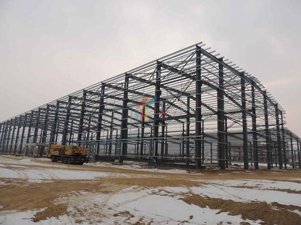 pre-engineered steel structure building