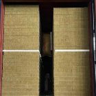 100mm rockwool acoustic panels are packed and shipping to Chile