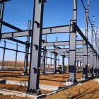 H-beam two story steel structure factory shed-Angola H-beam two story steel structure factory shed-Angola