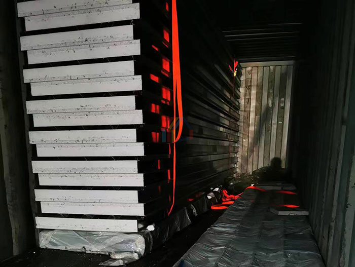 polyurethane cold room panels packaging