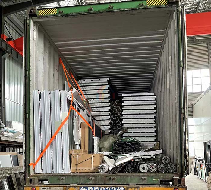 eps sandwich panel shipment