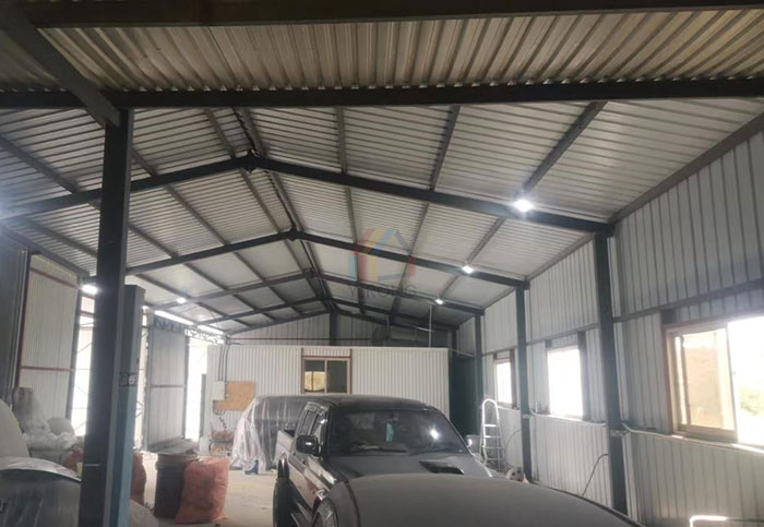 metal garage workshop