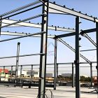 What are the advantages of using steel frame structure in buildings?