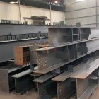 What techniques are used in the fabrication of building steel structure?