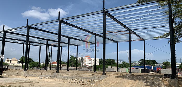 steel structure installation