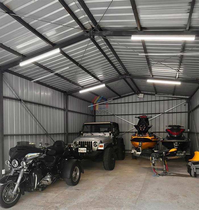 steel structure garage