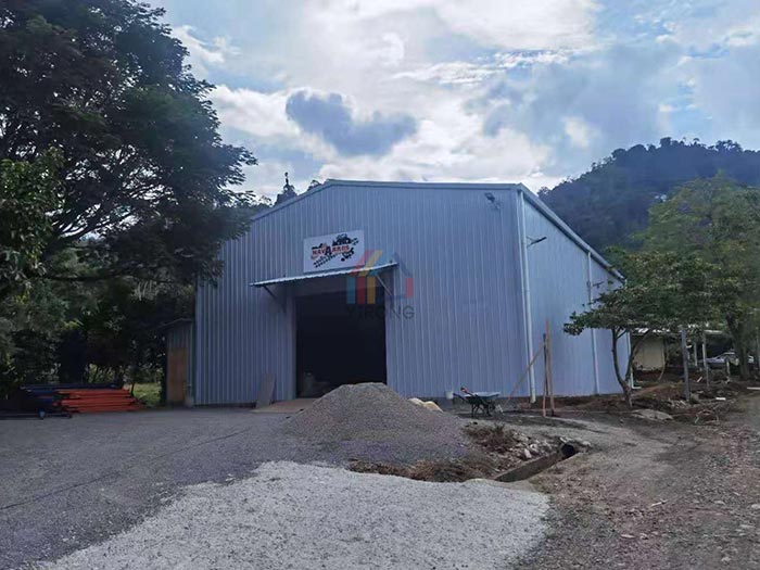 prefab steel warehouse building