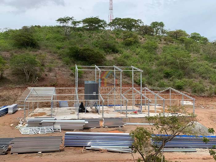 steel structure installation