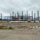 Construction of steel structure glass factory in Canada Construction of steel structure glass factory in Canada