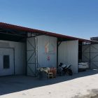 Cyprus steel garage construction project