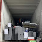 Warehouse prefab steel structure shipped to the Philippines Warehouse prefab steel structure shipped to the Philippines