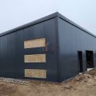 Canadian metal storage for garage construction