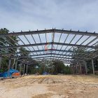Philippine steel structure refrigerated warehouse shed Philippine steel structure refrigerated warehouse shed