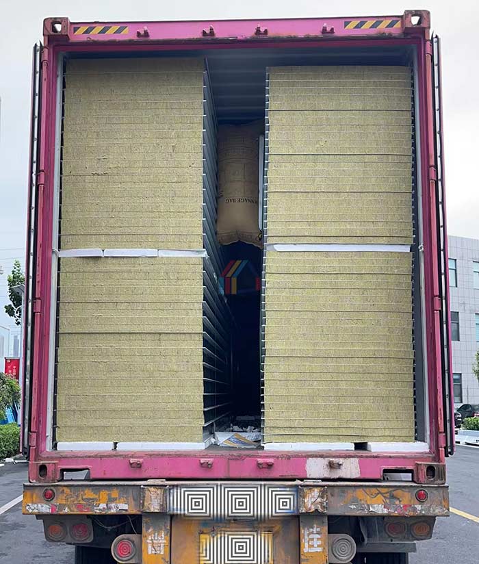 rock wool sandwich panels
