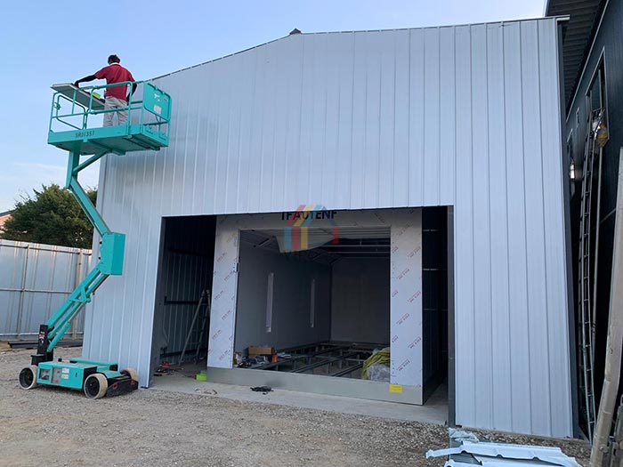 prefabricated warehouse construction