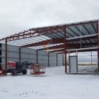What are the applicable aspects of steel frame shed?