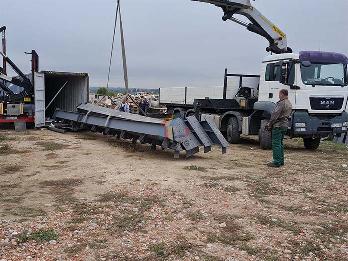 metal warehouse structural steel