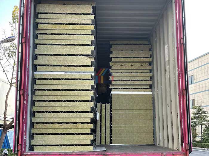 rock wool sandwich panels