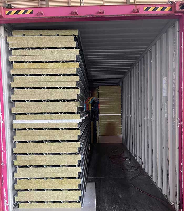 rock wool sandwich panels