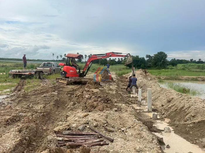 factory building foundation