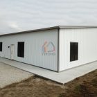 Single-slope prefabricated warehouse: perfect combination of practicality and efficiency Single-slope prefabricated warehouse: perfect combination of practicality and efficiency