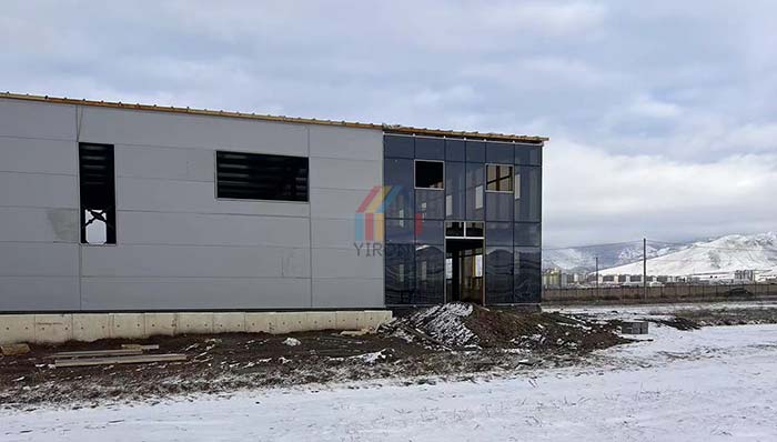 prefab steel workshop