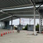 Prefabricated steel workshop construction in Chile