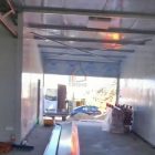 Installation of partition wall panels and ceiling for storage warehouse in Serbia Installation of partition wall panels and ceiling for storage warehouse in Serbia