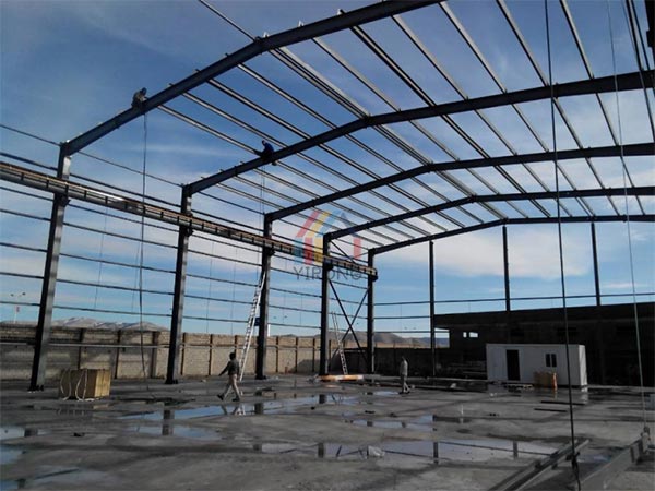 steel workshop building