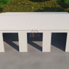 Advantages of using double-slope roof metal garage Advantages of using double-slope roof metal garage