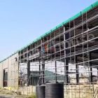 Construction of large steel structure factory in Nigeria Construction of large steel structure factory in Nigeria