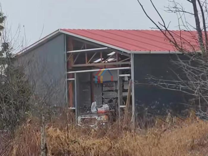 prefabricated steel structure warehouse