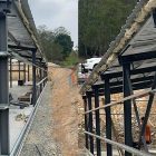 Steel structure shed project for Australian customer Steel structure shed project for Australian customer