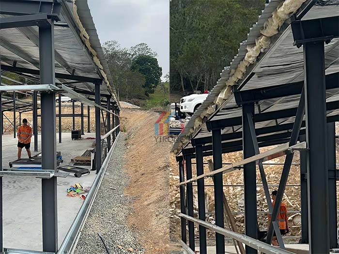 steel structure shed