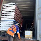 Philippine customer receives high-rise steel structure of three-story building Philippine customer receives high-rise steel structure of three-story building