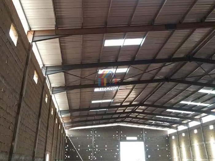 steel structure roof warehouse