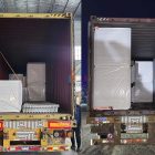 Prefabricated warehouse puf wall panels shipped to Canada Prefabricated warehouse puf wall panels shipped to Canada