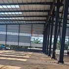 The first steel structure factory building of Thailand client