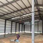 Ghana double slope multi span steel structure factory building Ghana double slope multi span steel structure factory building