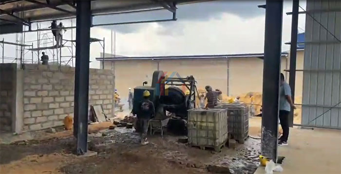 steel structure factory construction