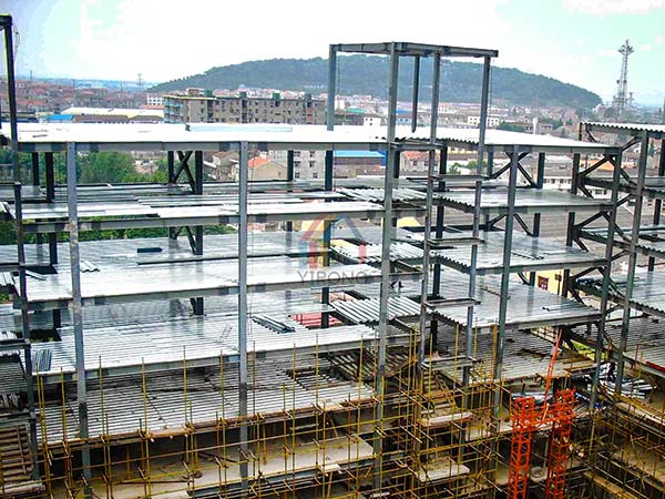 multi story steel structure building