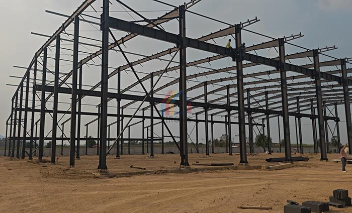 steel structure workshop construction