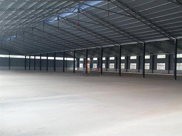 steel frame warehouse